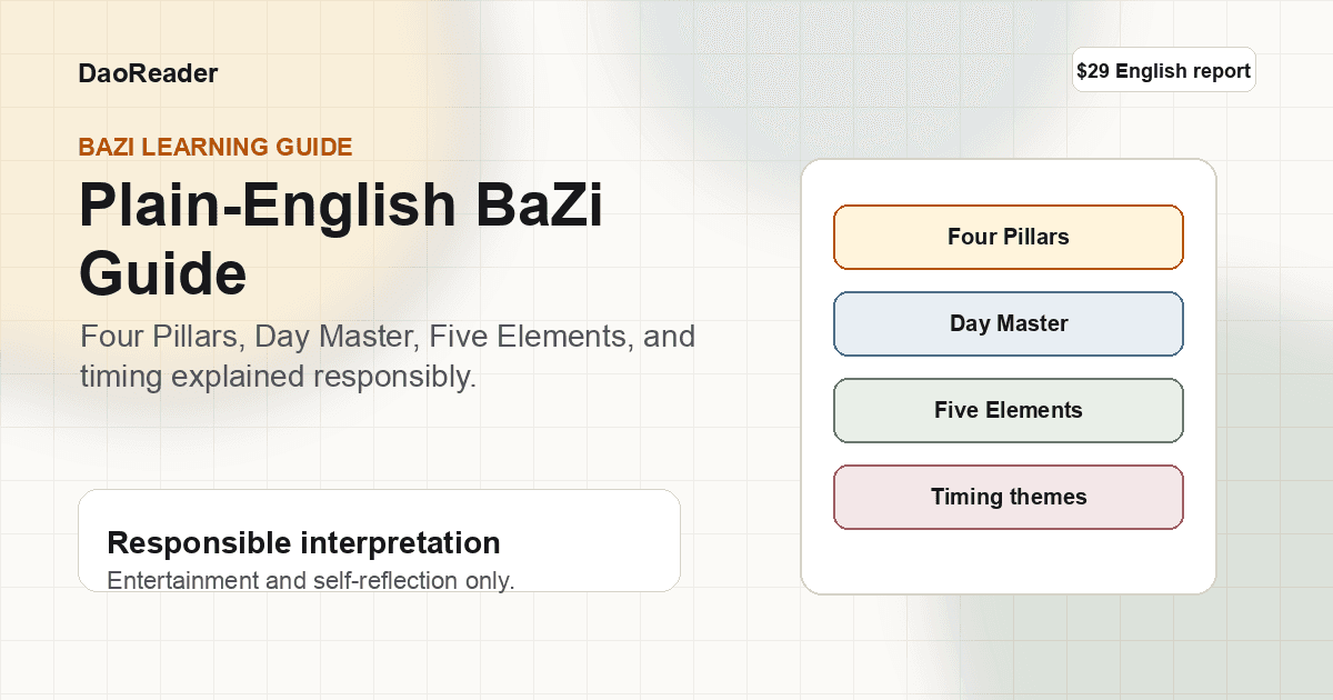Academic Star BaZi guide cover for separating Wen Chang and related study-star formulas